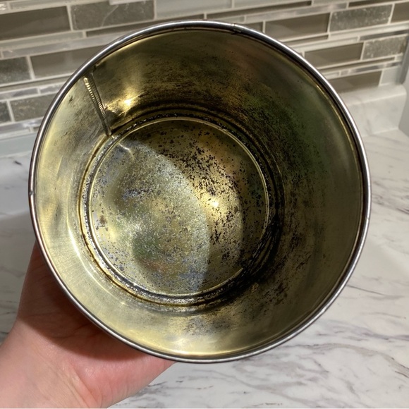 Vintage Procter & Gamble tin canister bird design kitschy retro MCM - Picture 10 of 11